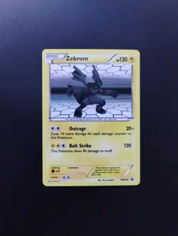 Zekrom BW005 NM Black & White Holo Promo Pokemon Card - Image 1