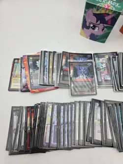 My Little Pony CCG Mixed Lot of 100+ Cards- Some Copies- Every Card Sleeved - Image 2