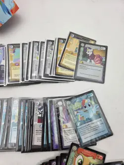 My Little Pony CCG Mixed Lot of 100+ Cards- Some Copies- Every Card Sleeved - Image 3