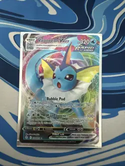 6 Eeveelution Pokemon Cards Vmax, Vstar, V, Flareon, Glaceon, Vaporeon, Sylveon - Image 2