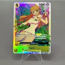 One Piece Nami OP08-106 SR Super Rare Two Legends Card English NM - Image 1