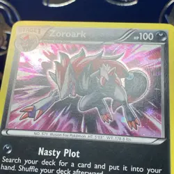 Zoroark BW09 Holo Promo - Rare Black & White Era Pokemon Card - NM Collectible - Image 2