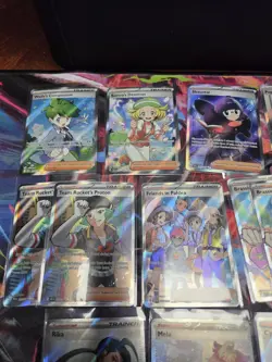 Pokemon TCG Full Art Trainer Lot of 12 Cards from Various SWSH & S&V Sets - Image 2