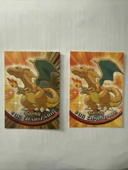 1999 Topps Charizard Pokemon #06 Holo/Foil And Base Card - Image 1