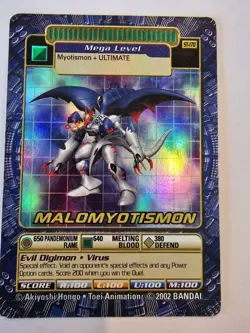 Malomyotismon HOLO FOIL - ST-170 - Digimon Digi Battle Card TCG - RARE Series - Image 1