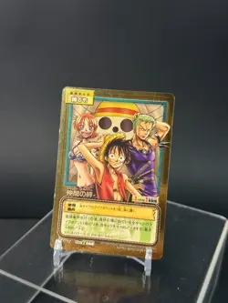 One Piece Trading Card Game | BP-W01 Gold card BANDAI Vintage RARE Promo - Image 1