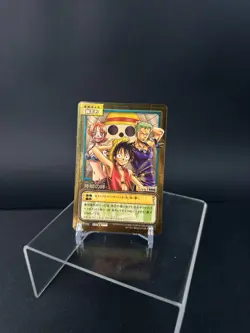 One Piece Trading Card Game | BP-W01 Gold card BANDAI Vintage RARE Promo - Image 2