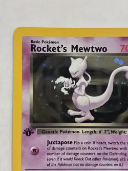Pokemon TCG Rockets Mewtwo Gym Challenge Holo Card 14/132 1st Edition - Image 2