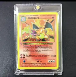 Pokemon DlY Trading Cards with Card 1st Edition Flash Cards 1996 Charizard Etc - Image 1