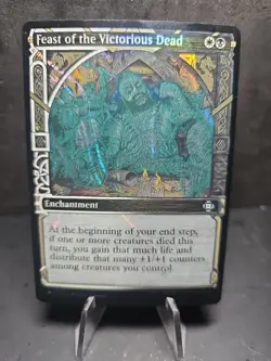 Feast of the Victorious Dead (Showcase)-Halo Foil-#210-MOM-Aftermath-NM - Image 1