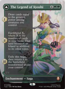 The Legend of Kyoshi (Borderless) M Avatar: The Last Airbender 358 NM MTG - Image 1