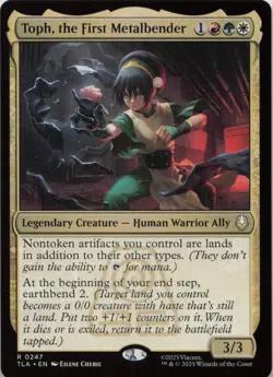 Toph, the First Metalbender R Avatar: The Last Airbender 247 NM MTG - Image 1