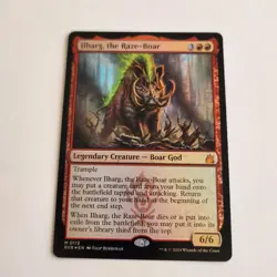 Ilharg, the Raze-Boar [Ravnica Remastered] Near Mint FOIL - Image 1