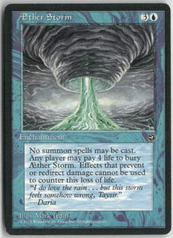 Aether Storm Magic The Gathering Homelands MTG Card Played - Image 1