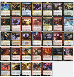 The Ur-Dragon DRAGON TRIBAL Magic MTG Custom Commander Deck - Image 3