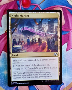 MTG - FOIL Night Market #258 Aetherdrift - Image 1
