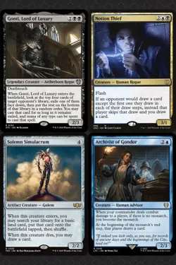 Grima, Saruman's Footman Commander Deck Magic MTG EDH Spellslinger Custom Alt - Image 5