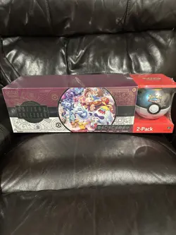 2025 Pokemon TCG Advent Holiday Calendar + Moon Poke Ball Tin - New / Sealed - Image 1