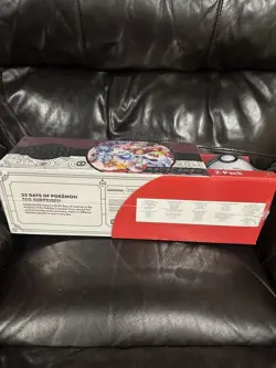 2025 Pokemon TCG Advent Holiday Calendar + Moon Poke Ball Tin - New / Sealed - Image 5