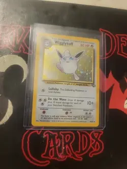 Pokemon TCG Jungle "Wigglytuff" 16/64 Unlimited HOLO RARE LP - Image 2