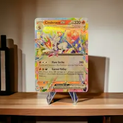 Cinderace EX 028/142 (Double Rare - MINT): Stellar Crown - Pokemon English S/V - Image 1