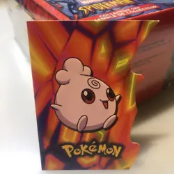 2001 Topps Pokemon Topps Johto League Champions Die Cut Embossed #10 Igglybuff - Image 3