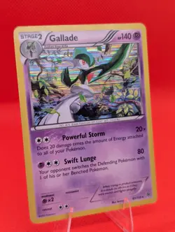Gallade 61/135 Plasma Storm Holo Pokemon TCG MP - Image 2