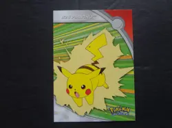 2000 Topps Pokemon Series 3 #HV6 #25 Pikachu TV Animation - Image 1