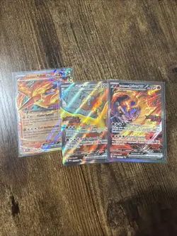 Pokemon TCG Team Rocket's Moltres ex Destined Rivals Stamped UPC Promo Set - Image 1