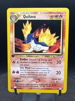 Quilava - 1st Edition - 46/111 Neo Genesis - Pokemon TCG - 2000 - Image 1
