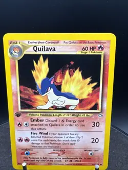 Quilava - 1st Edition - 46/111 Neo Genesis - Pokemon TCG - 2000 - Image 2