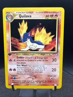 Quilava - 1st Edition - 46/111 Neo Genesis - Pokemon TCG - 2000 - Image 3