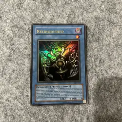 Yu-Gi-Oh! TCG Relinquished Pegasus SDP-001 Unlimited Ultra Rare - Image 1