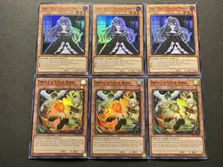 3x Droll & Lock Bird + 3x Ghost Belle & Haunted Mansion | Super Rares | YuGiOh! - Image 1
