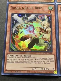 3x Droll & Lock Bird + 3x Ghost Belle & Haunted Mansion | Super Rares | YuGiOh! - Image 4