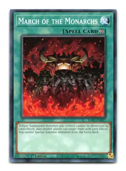 March of the Monarchs - EGS1-EN027 1st Edition - YuGiOh-LP - Image 1