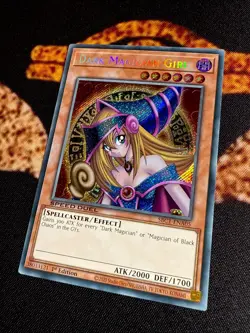 ??YUGIOH • DARK MAGICIAN GIRL • SECRET RARE • SBC1-ENA05 • 1st EDITION • NM?? - Image 3