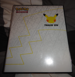 24 JUMBO POKEMON CARD LOT 25TH ANNIVERSARY WITH BINDER - Image 1