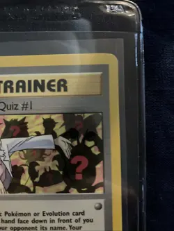 ?Blaine's Quiz #1 097/132 Gym Heroes Regular Rare 1st Ed Single Card- Pokemon Lp - Image 3