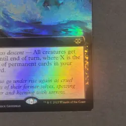 MTG Card - 1x Terror Tide - Lost Caverns of Ixalan - NM Extended Art Foil Magic - Image 4