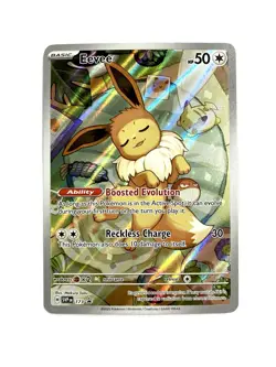 Eevee 173 Prismatic Evolutions ETB Black Star Promo Pokemon TCG Card NM - Image 1