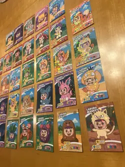 Pokemon Labubu Cards Trading Game Set 36 Cards - Image 3