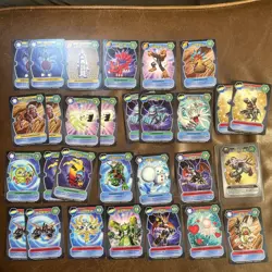 Vintage 2002 Bandai Digimon D-Tector Cards Lot of 29 Cards - Image 1
