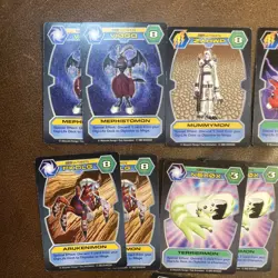 Vintage 2002 Bandai Digimon D-Tector Cards Lot of 29 Cards - Image 2