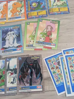 1999 - 2000 Digimon Card Lot Of 40 Bandai Cards - Image 4
