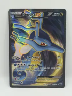 Kingdra EX Fates Collide Holo Full Art Ultra Rare Pokemon TCG Card 122/124 NM - Image 1