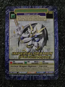 22 Vintage Digimon CCG Battle Series 5 Card Lot with Imperialdramon Paladin Mode - Image 2