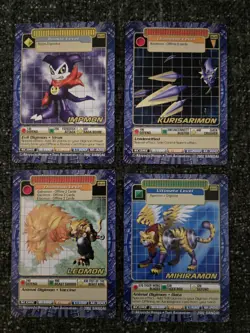 22 Vintage Digimon CCG Battle Series 5 Card Lot with Imperialdramon Paladin Mode - Image 4