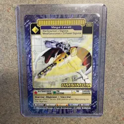 VINTAGE 2002 Non-Holo Omnimon BO-232 Digi Battle Digimon Card NM - Image 1