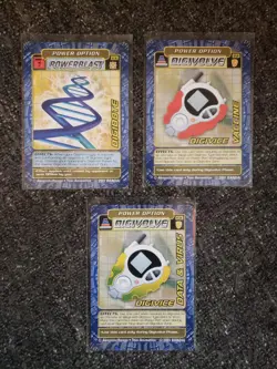 Complete Vintage Digimon Battle Series 3 Street Starter 1 Card Set Wargreymon ++ - Image 5